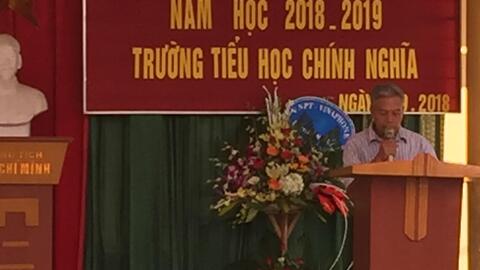 Ông Nguyễn Xuân Huy- Đại diện hội CMHS